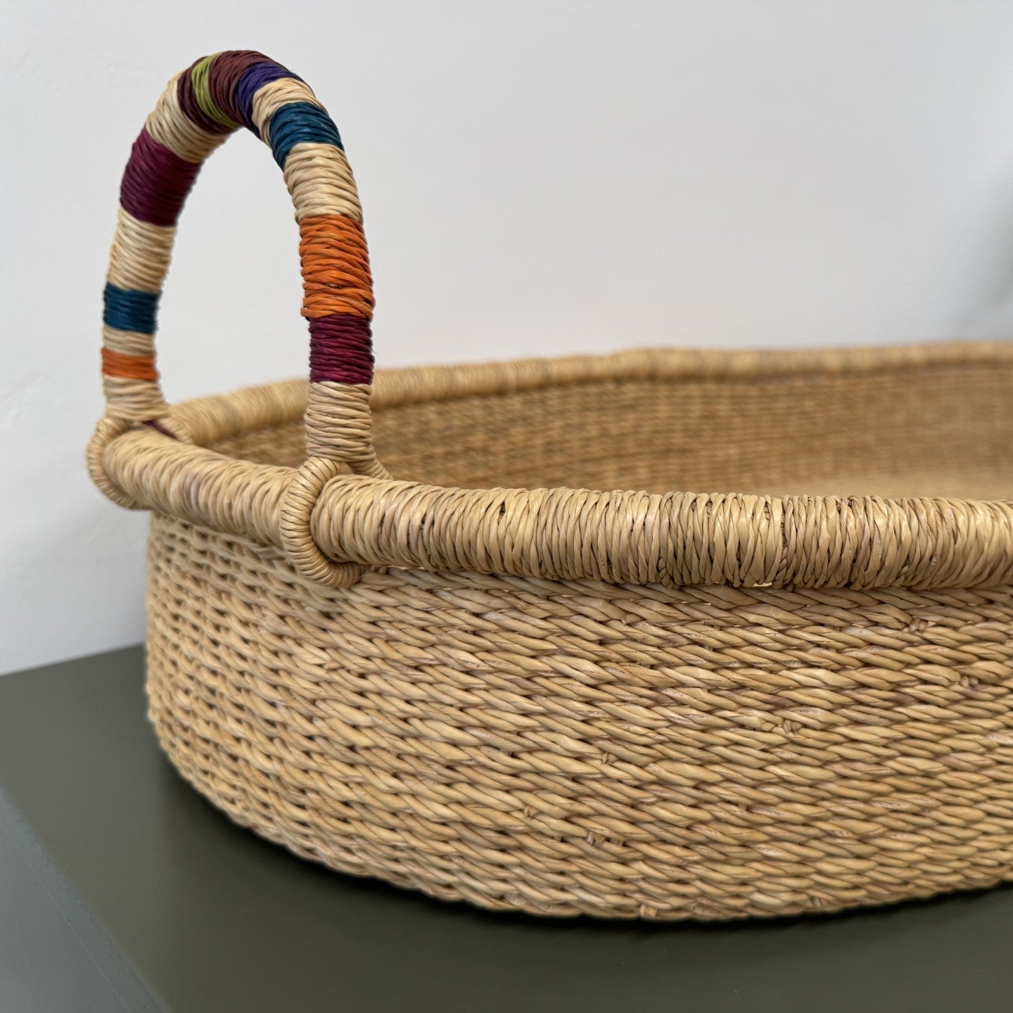 6 Color Vegan Handle Changing Basket