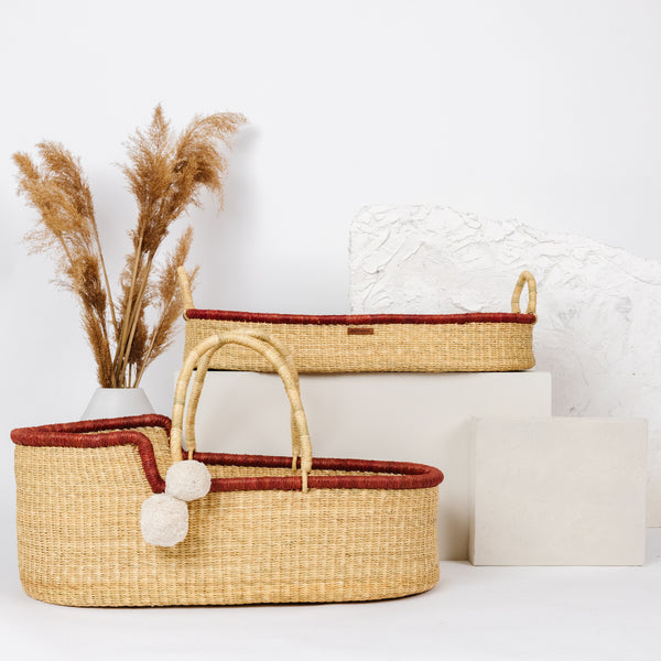 Copper Mountain African Moses Basket Plum+Sparrow