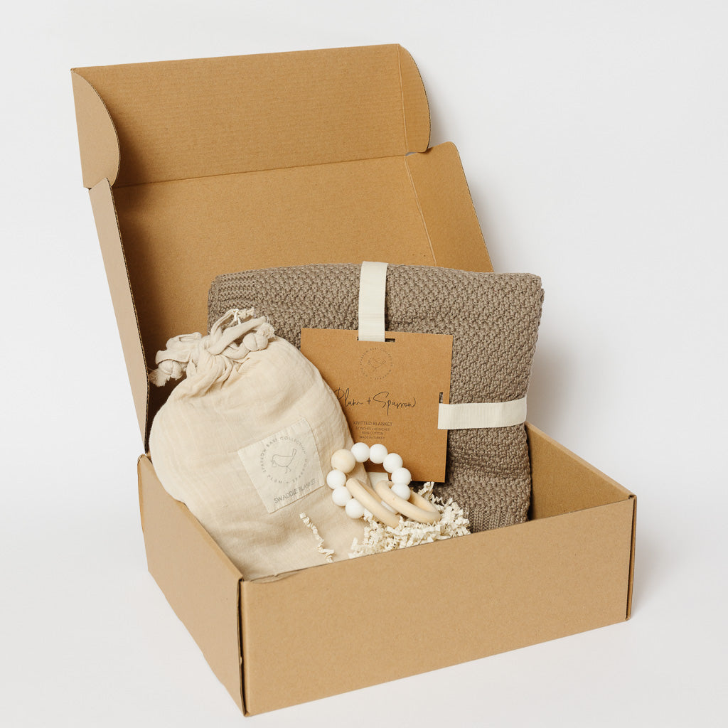 Newborn Essentials Gift Set Pewter