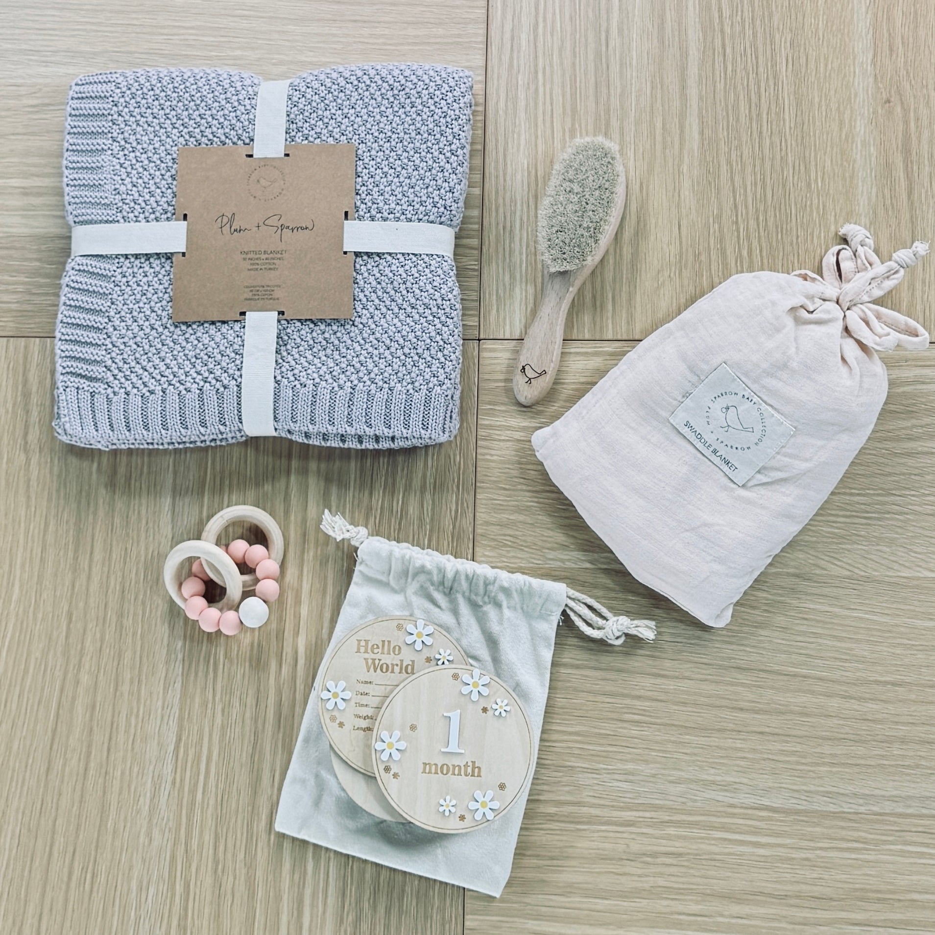 Newborn Deluxe Gift Set Thistle