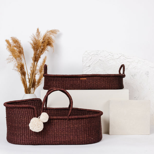 Copper African Moses Basket Plum+Sparrow