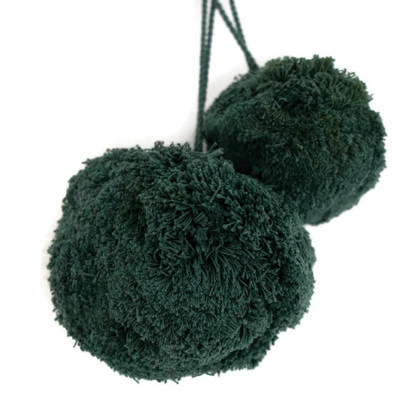 Classic Pom Set<br>Forest Green