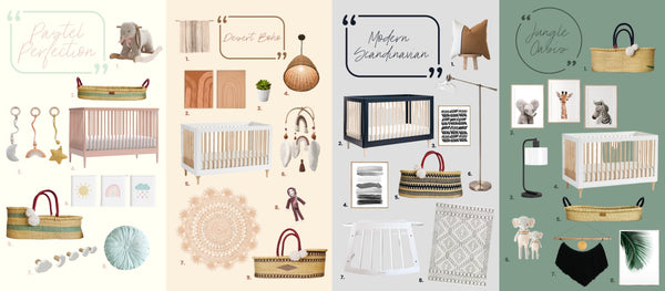 4 Stylized Nurseries for Every Type of Mama