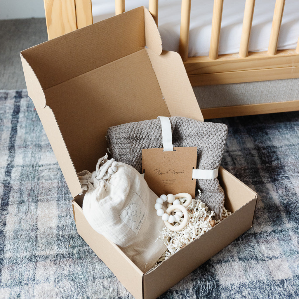 Newborn Essentials Gift Set Pewter