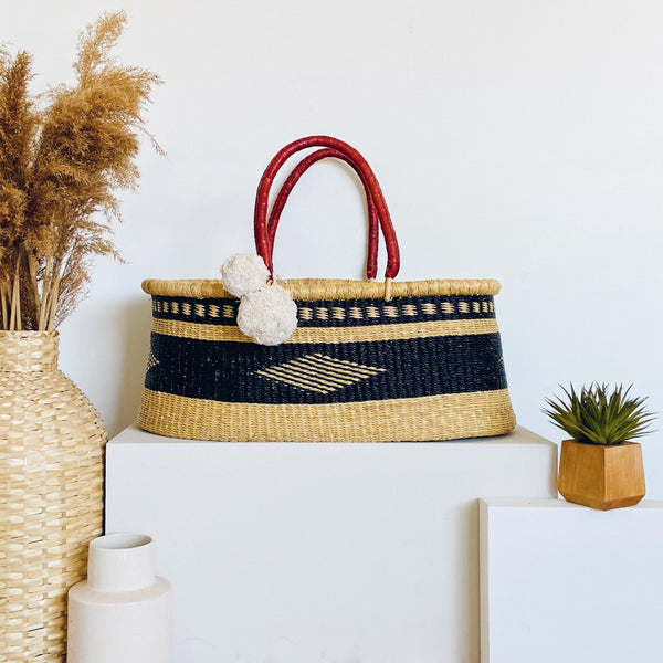 Basket Only<br>Nightfall<br>No Hood<br> African Moses Basket