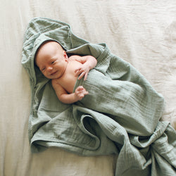 Hooded Towel<br> Fern