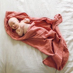 Hooded Towel<br> Currant