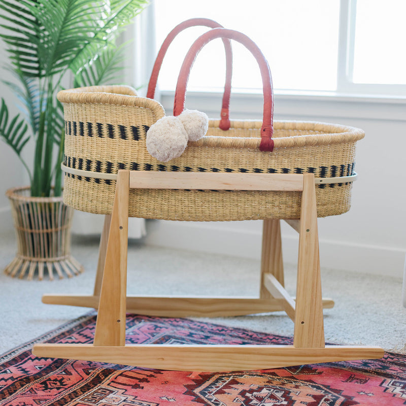Ashwood<br>Signature Collection<br>African Moses Basket<br>discontinued design