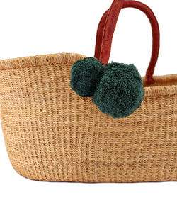 Classic Pom Set<br>Forest Green