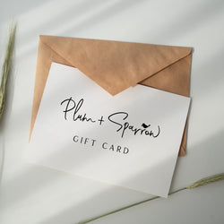 Plum+Sparrow Gift Card