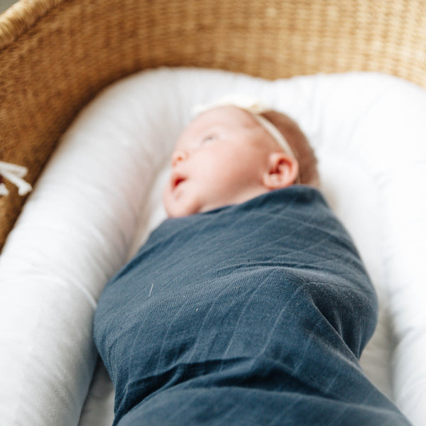 Swaddle<br>Midnight Navy<br>discontinued design