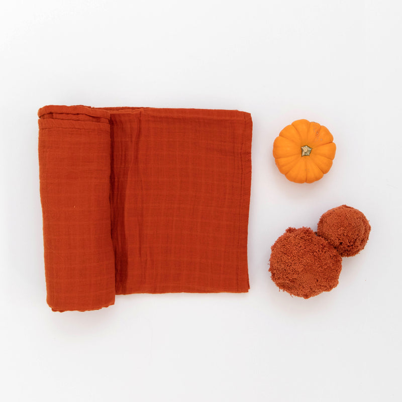 Classic Pom Set<br>Burnt Orange