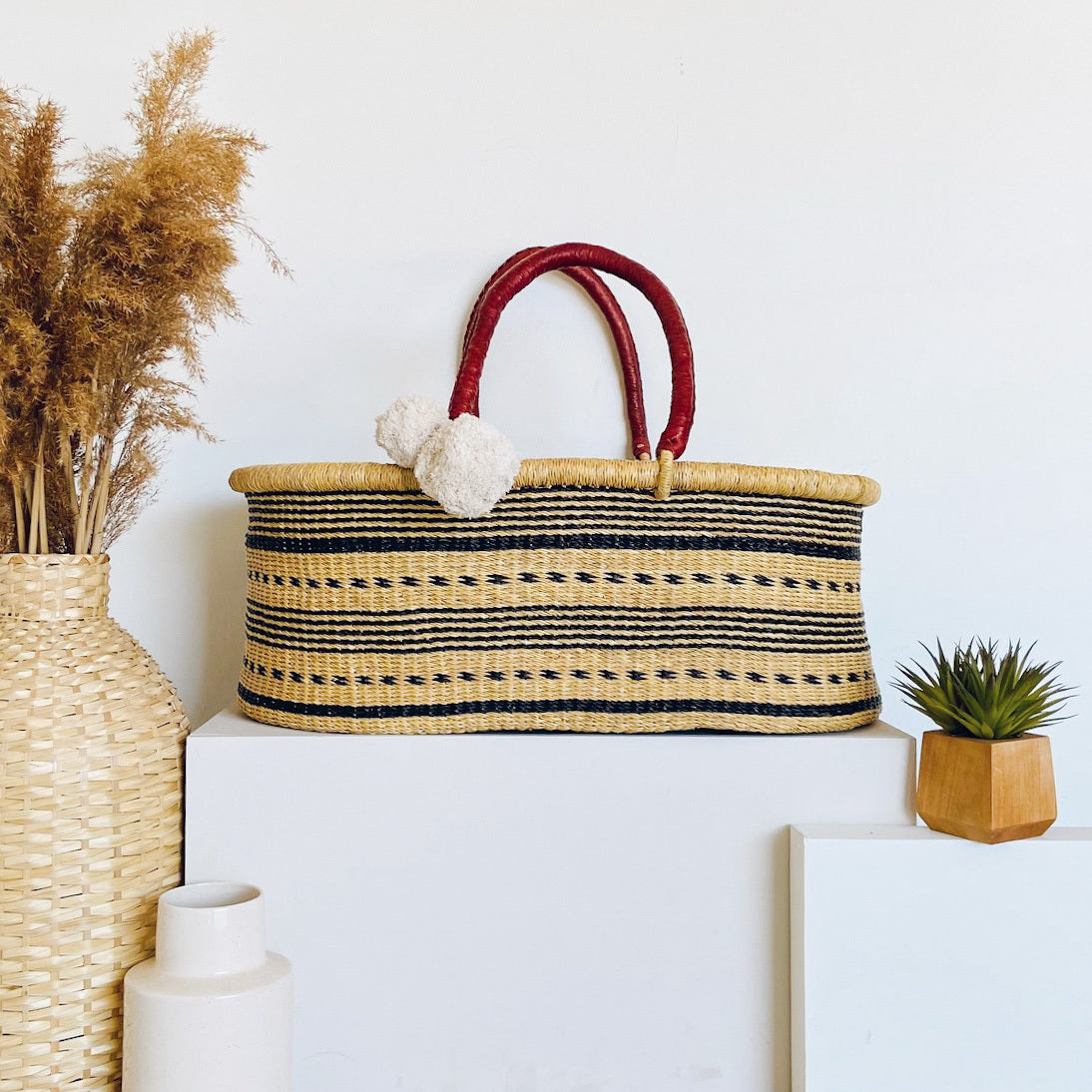 Spring SparrowNo HoodAfrican Moses Basket Plum+Sparrow